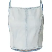Levi's Top 'Square Neck Tank Top' lichtblauw
