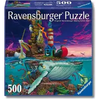 Ravensburger Archipel puzzel van 500 stukjes | Oceanische toevluchtskunst van Dulk | Eco-genspireerde beelden | Premium kwaliteit