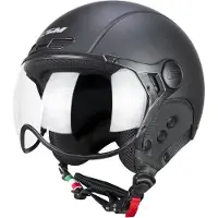 Cgm Goedgekeurde ski-e-bike helm 801A EBI MONO, mat zwart, maat S