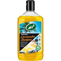 Turtle Wax Carnauba Wash & Wax - innovatief mengsel van oppervlakte actieve stoffen en carnaubawas - Geeft een beschermende laag - Extra glans - pH-gebalanceerd - 500ml