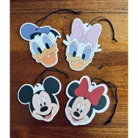 Disney Auto Geurhanger Set 4 Stuks – Mickey, Minnie, Donald & Daisy – Geurverfrisser Auto