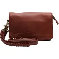 Chabo Bags Overslag Schoudertasje Borneo Style Warm Red