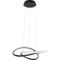 RL LIVE YOUR LIGHT REALITY MANSA - Hanglamp - Zwart mat - incl. 1x SMD 36 W - Plafondbevestiging - In hoogte verstelbaar