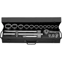 Facom doppen set 3/4' 12 kant 19-55mm - K.436E