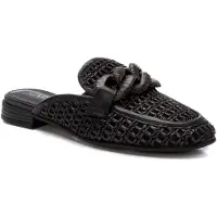 Carmela Dames Klompen 162311 zwart (39), Plat, Geen, Casual 16231105-NEGRO