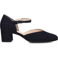 Hassia 1-304092 wijde H Bandschoenen | Maat 7 Dames Blauw