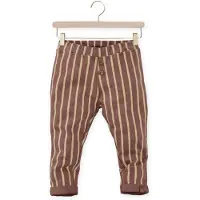 Z8 mini casual broek Rens bruin/creme Jongens Katoen Streep - maat 80