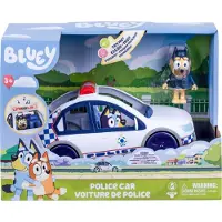 Bluey - Bluey Politeauto Speelset - Met licht en geluid - Incl. politieagent figuurtje en stickervel