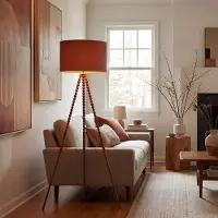 NOUS vloerlamp Karim (Ø50x151 cm)