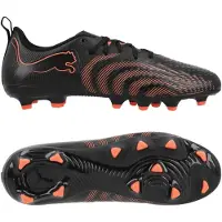 Puma Future 9 Play Gras / Kunstgras Voetbalschoenen (MG) Kids Zwart Rood