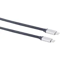 Shiverpeaks USB-C kabel | USB2.0 | PD 100W | aluminium | 3 meter