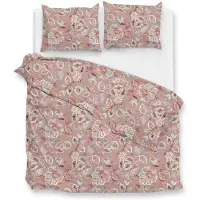 Zohome Zo Home Dekbedovertrek Microvezel Franca - pink 240x200/220cm