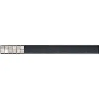 Alca - Roestvrij stalen rooster FLOOR 105 cm, voor het plaatsen tussen tegels FLOOR-1050