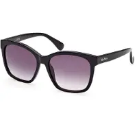 Max Mara Vierkant Dames Glimmend Zwart Rook Grijs Verloop MM0042 Logo9