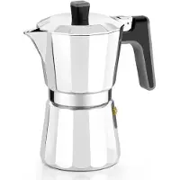 BRA Perfecta, koffiezetapparaat voor Turkse koffie, 0,488 liter, geschikt voor gemalen koffie, roestvrij staal