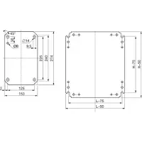 Schneider Electric NSYMM66 Montageplaat (l x b) 600 mm x 600 mm Staal (verzinkt) 1 stuk(s)