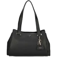 GUESS Schoudertas 'Evie' zwart