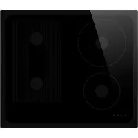 Smeg Inductie Kookplaat Kookplaat, Musa, Inductie, 60 cm, Zwart, Inbouw: Vlak opbouw of vlak inbouw