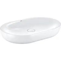 GROHE Essence - Opbouw waskom 60x40 cm, PureGuard, alpine wit 3960800H