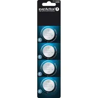 EverActive Mini CR3032 lithiumbatterij - blisterverpakking met 4 stuks