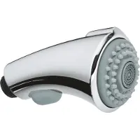 GROHE Zedra spoelkop voor éénhendel spoelkraan, chroom/grijs - 46173NC0