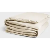 Yumeko Dekbedovertrek Katoensatijn 260x240 Beige - Eco, Bio & Fairtrade