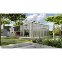 Vitavia Tuinkas Zeus Comfort 10000 - Polycarbonaat 16mm - Aluminium - 258x391x250cm