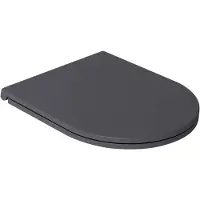 Isvea - Wc-bril Slim, SoftClose, antraciet 40KF0522I-S