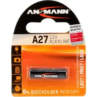 Ansmann Alkalinebatterijen 27 blister van 1