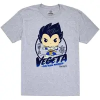Funko POP! Dragon Ball Z And Short Sleeve T-shirt Vegeta Grijs XL Kinderen