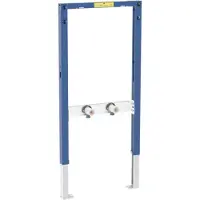 Geberit Duofix - Voorwandinstallatie voor douche en bad, hoogte 98-112 cm, opbouw wandarmatuur 111.740.00.2