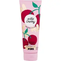 Victoria's Secret Pink, zachte rozkleurige bodylotion met de geur van wilde kersen, voor dames, 236 ml -