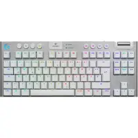 Logitech G915 X LIGHTSPEED toetsenbord Gamen USB + RF Wireless + Bluetooth QWERTZ Duits Wit