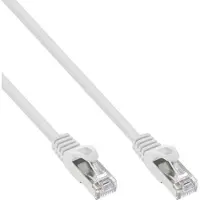 InLine Patchkabel, SF/UTP, Cat.5e, wit, 10m