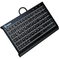 Keysonic 60964 TAS KSK-3011ELC (Duitsland) Super-mini toetsenbord met numeriek keypad, zwart