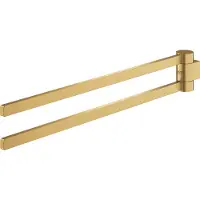 GROHE Selection Handdoekhouder - 40cm - dubbel - draaibaar - brushed cool sunrise 41063gn0