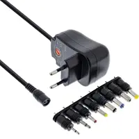 InLine universele voedingsadapter | 3-12V | 12W | 8 pluggen