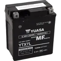 Yuasa AGM YTX7L / 102893 accu (12V, 6Ah, 100A)