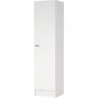 Dmora Fox kledingkast 1 deur wit.