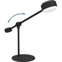 Eglo 900353 Clavellina Tafellamp Staal Zwart/Kunststof Wit - 6,8W/800LM/3000K