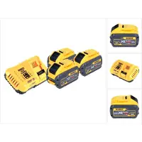 DeWalt DCB 118 Y3 accu-starterset 18 V / 54 V 3x XR FLEXVOLT accu 12 Ah + oplader