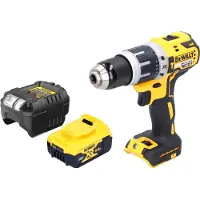 DeWalt DCD 796 P1 accu-klopboormachine 18 V 70 Nm borstelloos + 1x accu 5,0 Ah + oplader