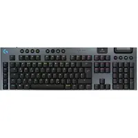 Logitech G G915 X LIGHTSPEED, bedraad en draadloos, RF Wireless + Bluetooth, mechanische schakelaar, QWERTZ, LED, zwart