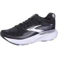 Brooks Schoenen Adrenaline GTS 25 Zwart Wit SS26 Dames, Maat 38 - EUR