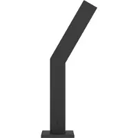 Eglo Ugento Sokkellamp - Staande lamp Buiten - Padverlichting - LED - 36 cm - Zwart/Wit