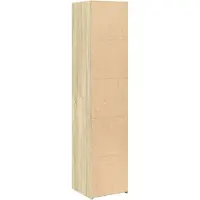 vidaXL Hoge kast 40x41x185 cm bewerkt hout sonoma eikenkleurig