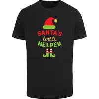 Merchcode Shirt 'Christmas Santa´s Little Helper'