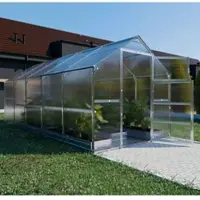 BAUMERA Kas KLASIKA BERNARD, afmetingen 2,35 x 5 meter, met 6 mm polycarbonaat