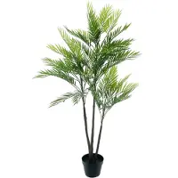 Erutan avon Areca palm Aruba in pot green 140 cm kunstbloem