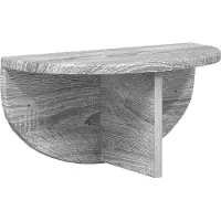 vidaXL Wandplank Muurmontage Grijs Sonoma 38 x 19 x 19 cm Bewerkt hout